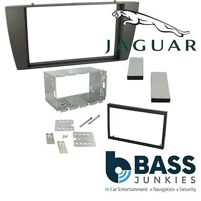 Autoleads Jaguar S-Type 2002> Car Stereo Double Din Fascia Cage Kit • £37.99